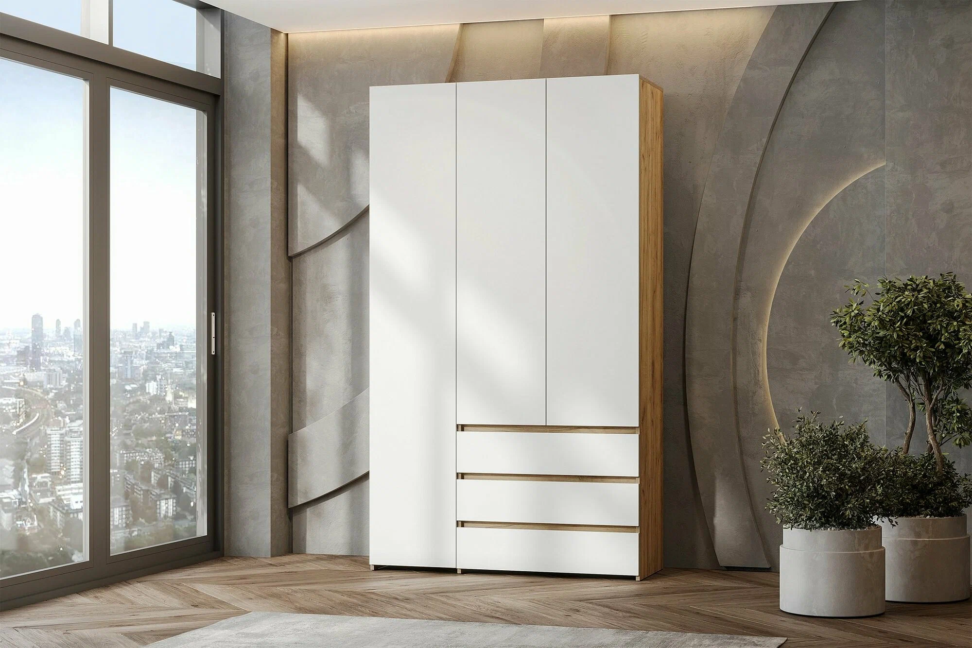 Прямой шкаф Модель 20