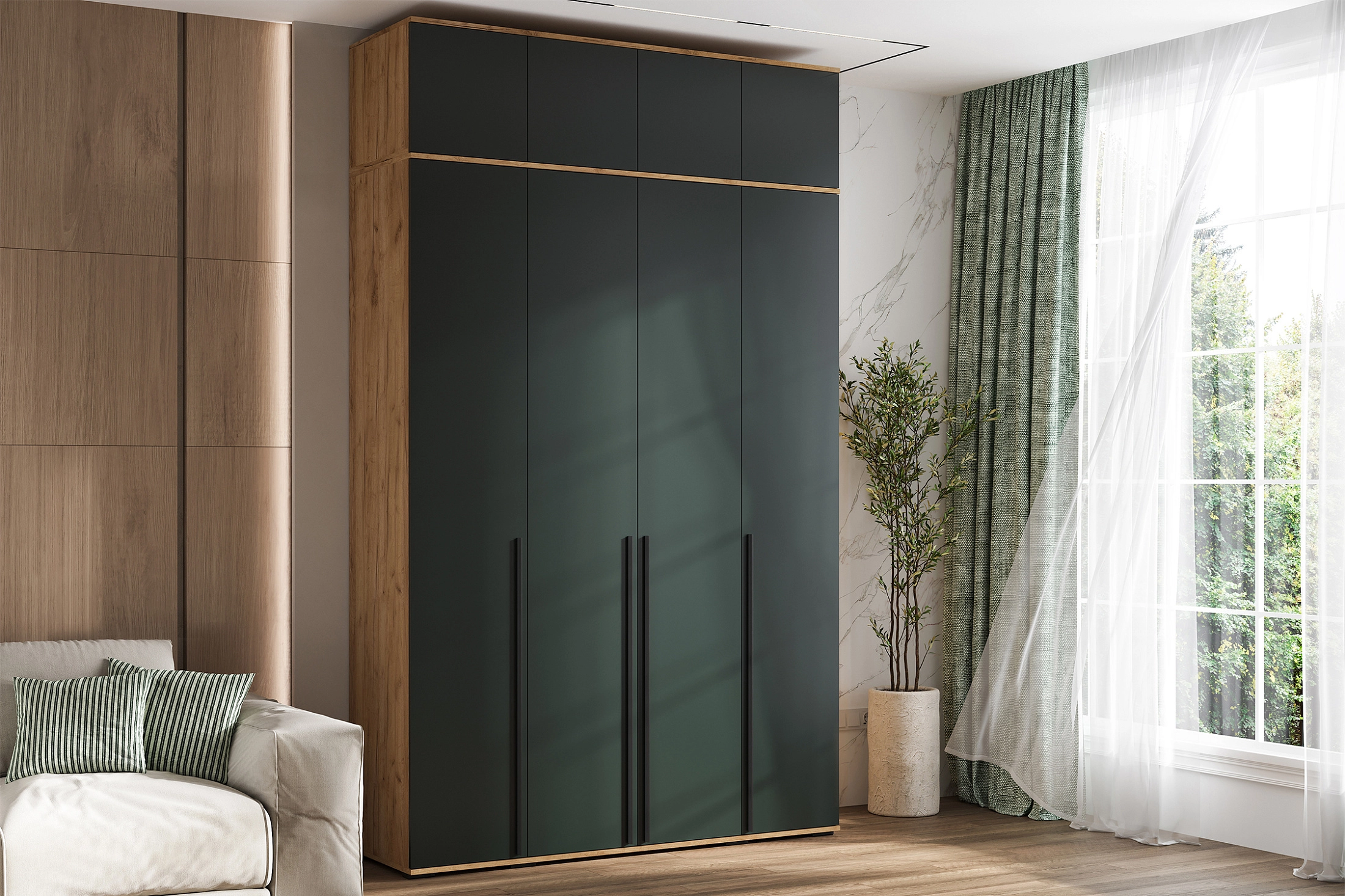 Прямой шкаф Модель 04