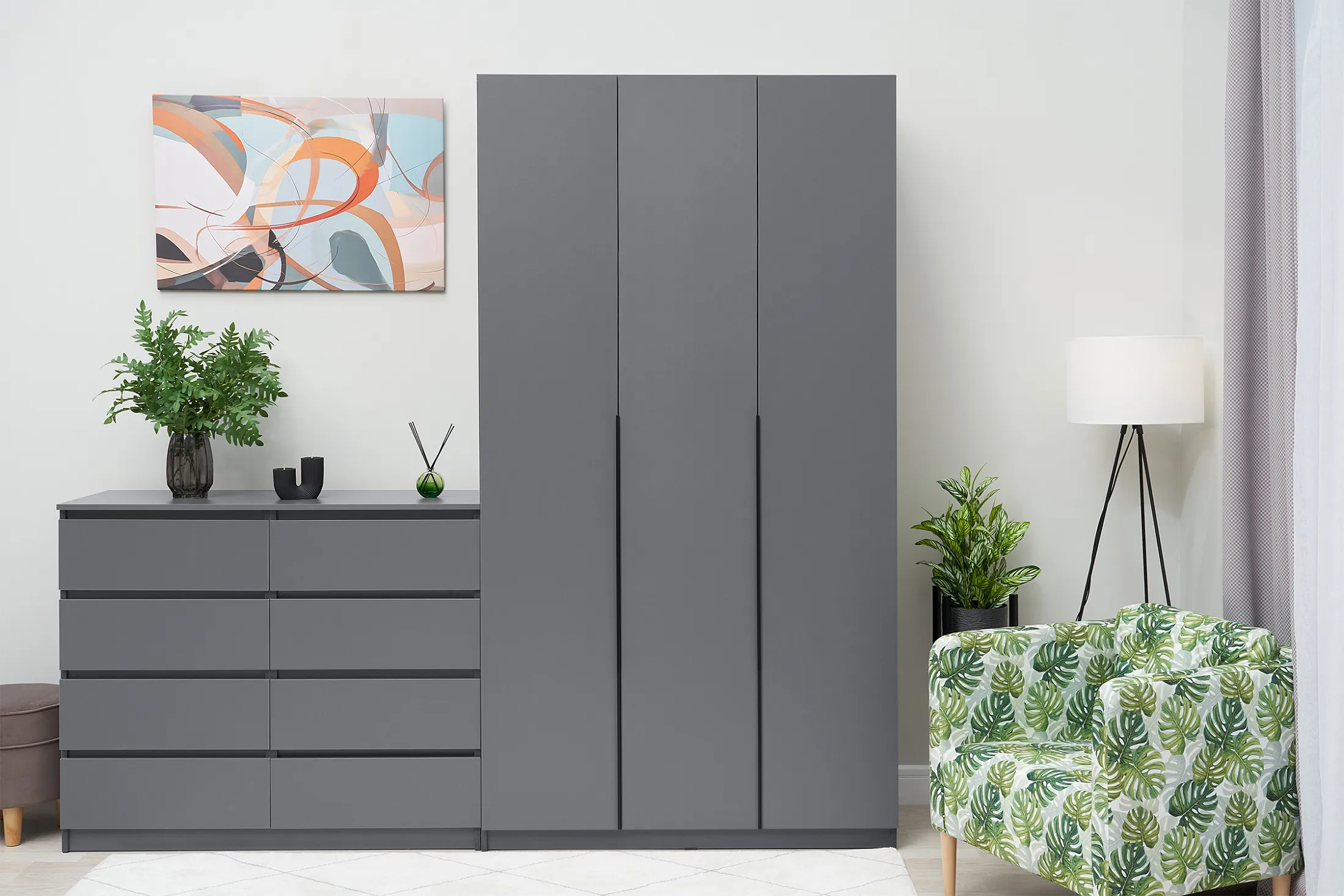 Прямые шкафы