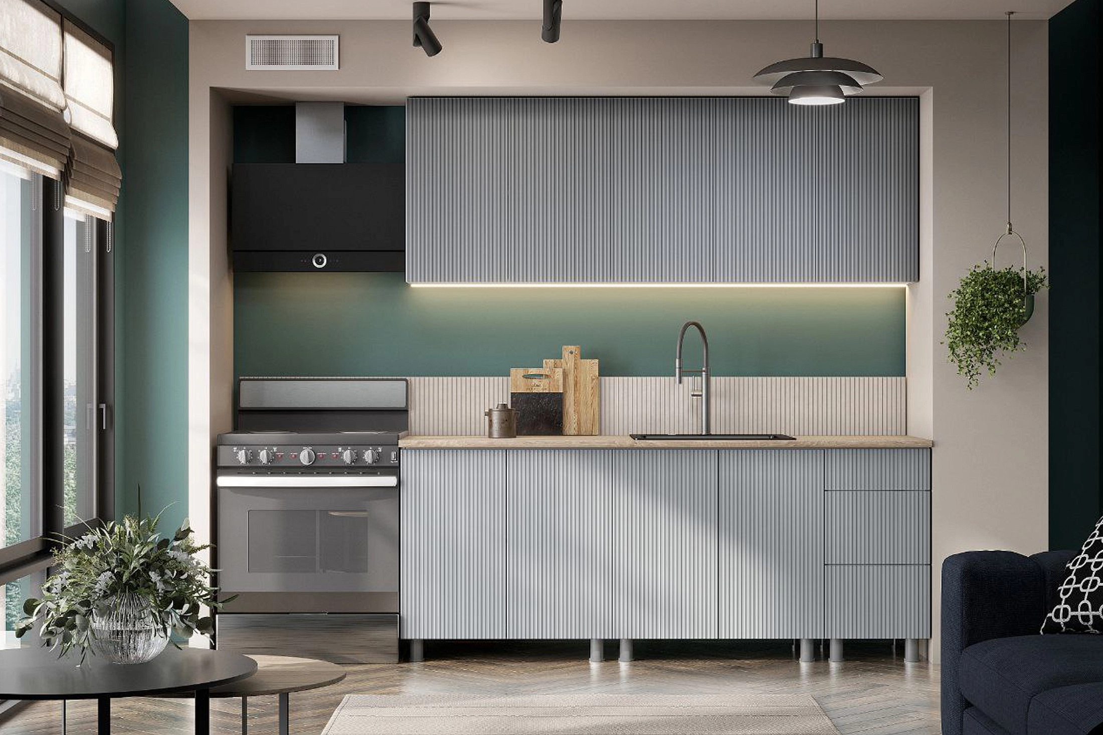 Модульная кухня Ритея 02