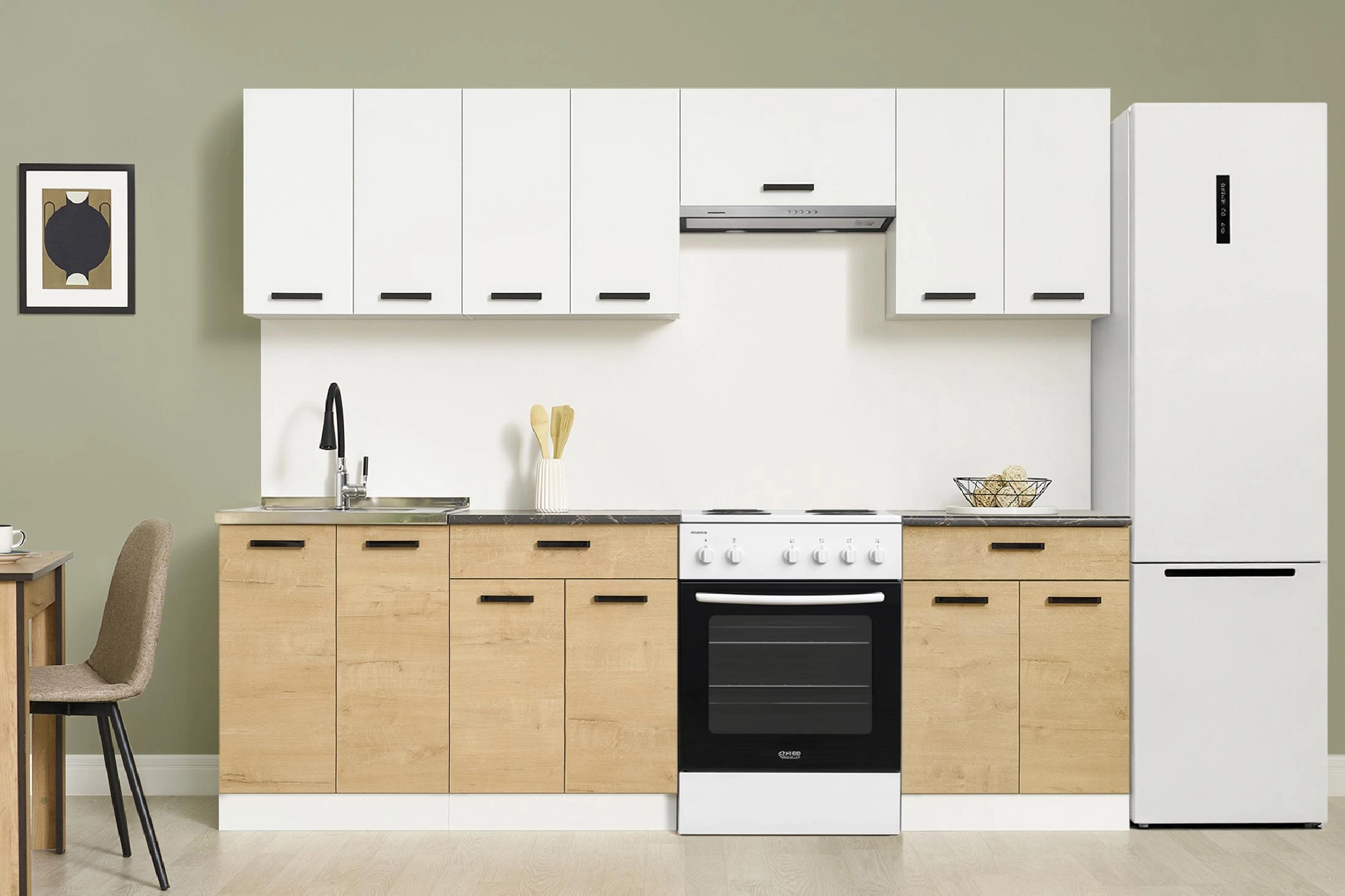 Модульная кухня Брауни 02